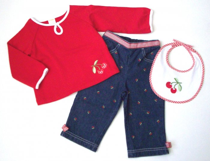 GYMBOREE NWT Good Old Days 3-Piece Set 18-24m