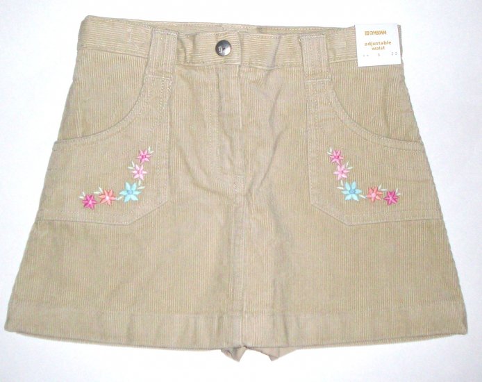 GYMBOREE NWT Park City Luxe Corduroy Skirt 6