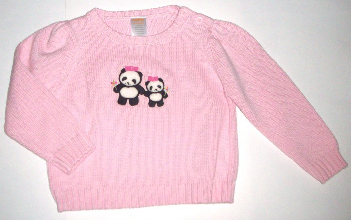GYMBOREE NWT Little Panda Sweater 18-24m