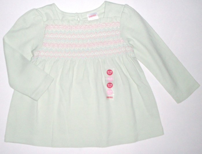 GYMBOREE NWT Snow Princess Smocked Top 12-18m
