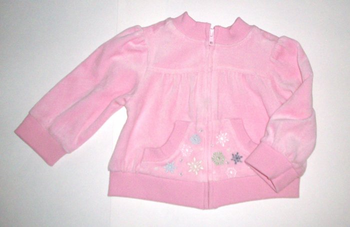 GYMBOREE NWT Snow Princess Velour Jacket 12-18m
