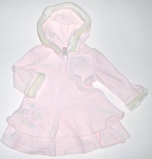 GYMBOREE NWT Snow Princess Velour Dress 12-18m
