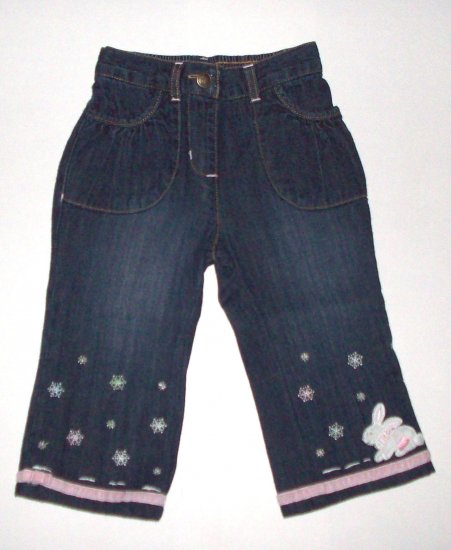GYMBOREE NWT Snow Princess Denim Jeans 2T