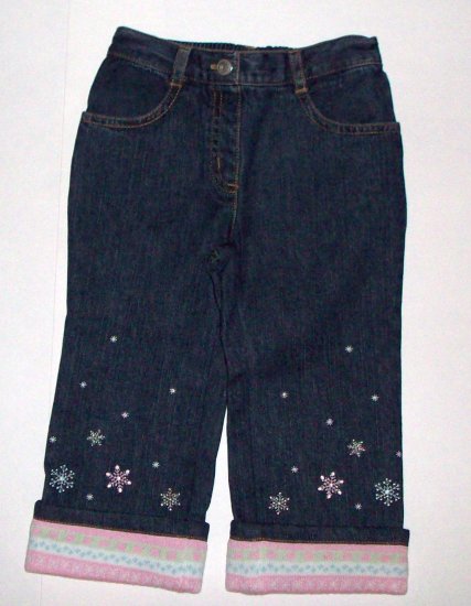GYMBOREE NWT Snow Princess Denim Jeans 2T