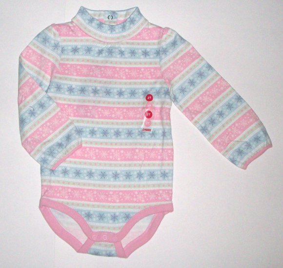 GYMBOREE NWT Snow Princess Snowflake Bodysuit 2T