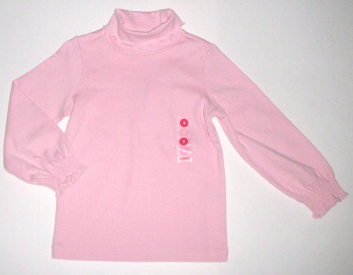 GYMBOREE NWT Snow Princess Pink Turtleneck Top 3
