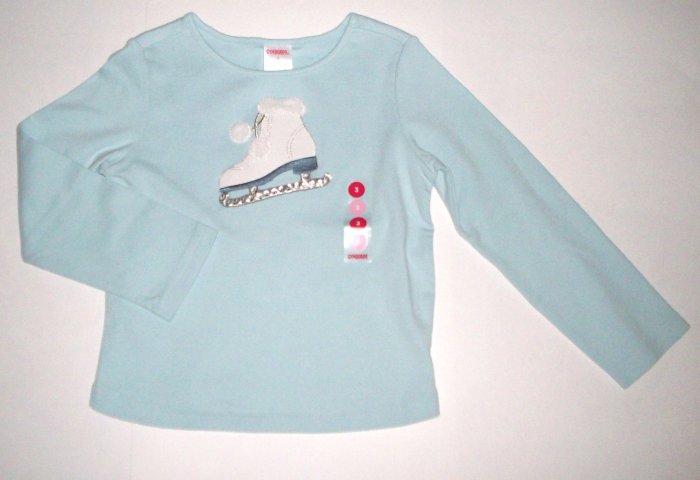GYMBOREE NWT Snow Princess Ice-skate Top 3