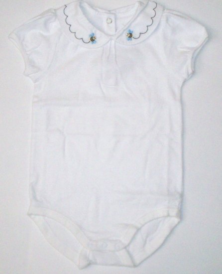 GYMBOREE NWT Wish You Were Here White Bodysuit 12-18m