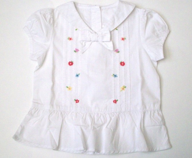 GYMBOREE NWT Wish You Were Here White Top 2T