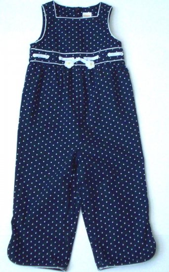 GYMBOREE NWT Wish You Were Here Navy Overalls 2T