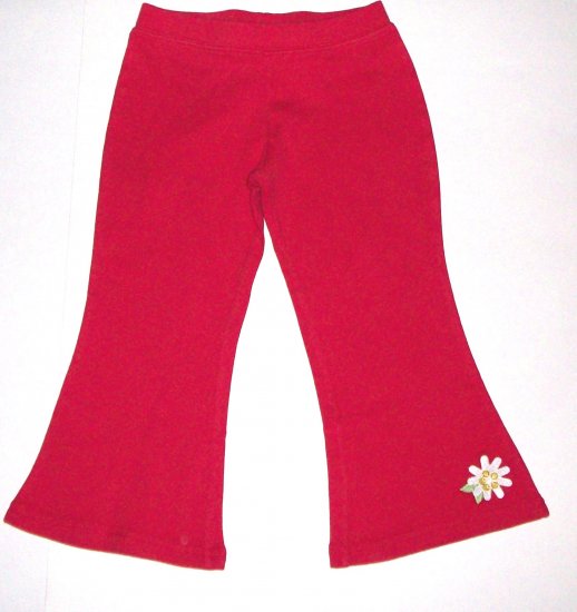 GYMBOREE NWT Wish You Were Here Red Knit Pants 4
