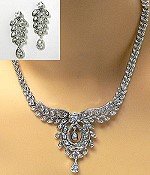 vintage reproduction royal necklace set