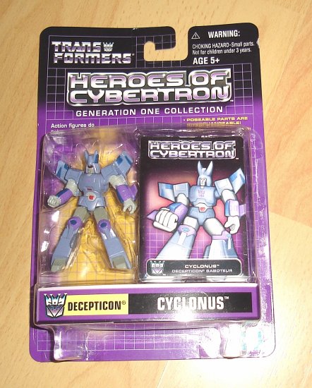 Heroes of Cybertron : G1 Cyclonus