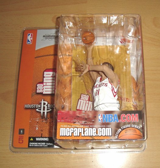 NBA Sportspicks - Series 5 : Yao Ming "Rookie" - White Jersey