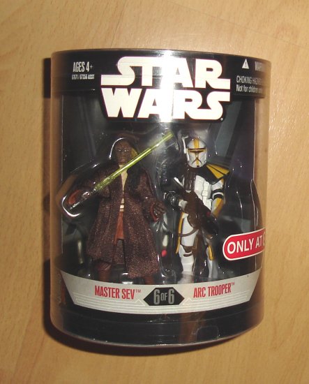 Star Wars Order 66 Series 2 : Master Sev / Yellow ARC Trooper