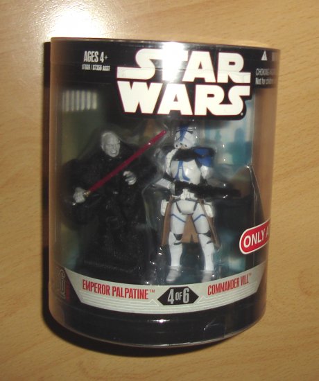 Star Wars Order 66 Series 2 : Emperor Palpatine / 501st Commander Vill