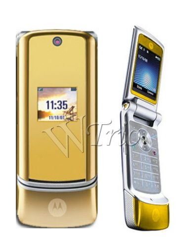 Motorola KRZR K1 'GOLD' Mobile Cellular Phone (Unlocked)