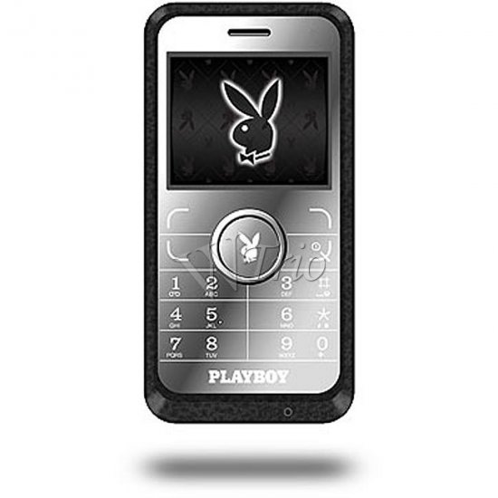 Playboy Silver Unlocked Cellular Phone UNLOCKED GSM
