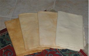 AMBER GLASS GRADS overdye wool rug hooking -- Woolly Mammoth Woolens