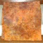 BUTTERSCOTCH SWIRL spot dye wool rug hooking 1/4 yard - Woolly Mammoth Woolens