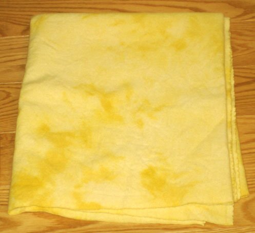 BUTTERCREAM overdye wool rug hooking 1/4 yard -- Woolly Mammoth Woolens