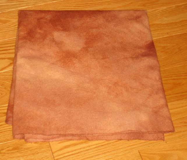 SANDED MAHOGANY overdye wool rug hooking 1/4 yard -- Woolly Mammoth Woolens