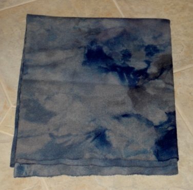 BLACK CAT NIGHT overdye wool rug hooking 1/4 yard -- Woolly Mammoth Woolens