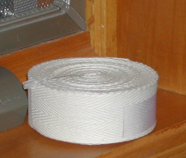 Natural Binding Tape for Rug Hooking - 10 yards -- Woolly Mammoth Woolens
