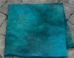 DEEP BLUE SEA abrashed wool for rug hooking -- Woolly Mammoth Woolens