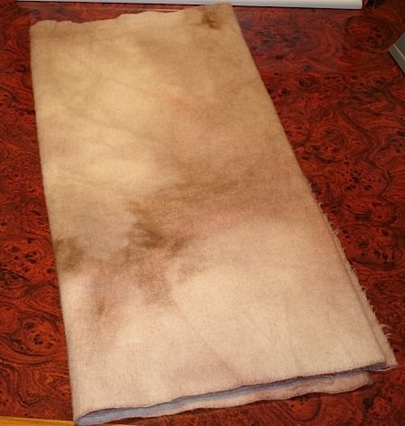FURBALL overdye wool for rug hooking -- Woolly Mammoth Woolens