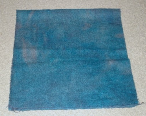 FRENCH BLUE TEXTURE overdye wool for rug hooking -- Woolly Mammoth Woolens