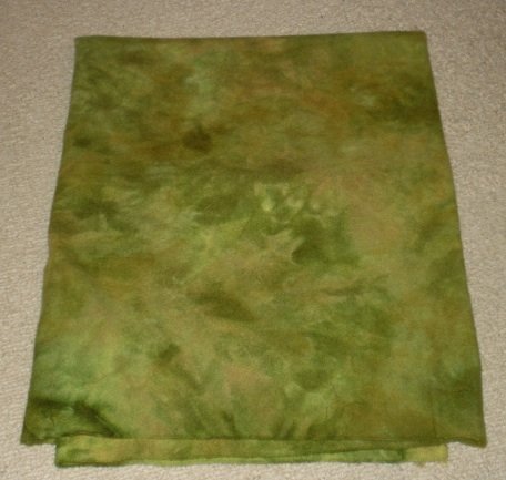 DARKER DANCING LEAVES spot dye wool rug hooking 1/4 yard -- Woolly Mammoth Woolens