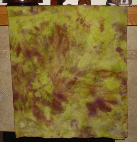 BITTER PLUM overdye wool for rug hooking -- Woolly Mammoth Woolens