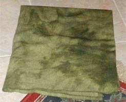 LEMON GRASS overdye wool for rug hooking -- Woolly Mammoth Woolens
