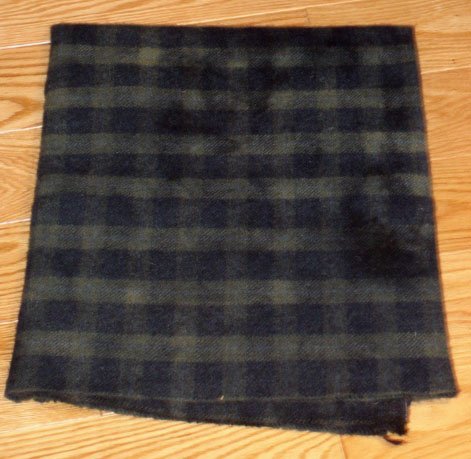 SCARY NIGHT CHECKS overdye wool for rug hooking -- Woolly Mammoth Woolens