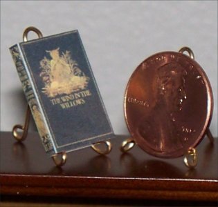 Dollhouse Miniature Book The Wind in the Willows Kenneth Grahame