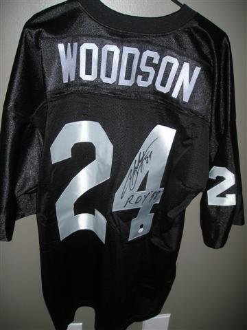 Woodson Autographed Jersey