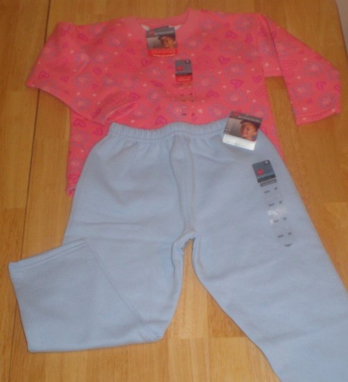 2pc Hanes Premium Sweat Suit for Girls