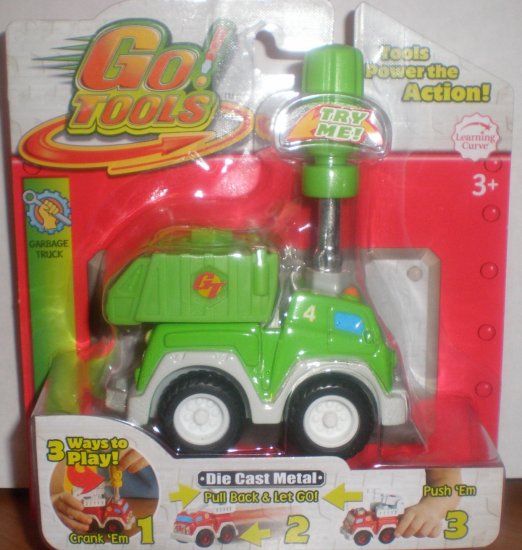 Green Garbage Truck