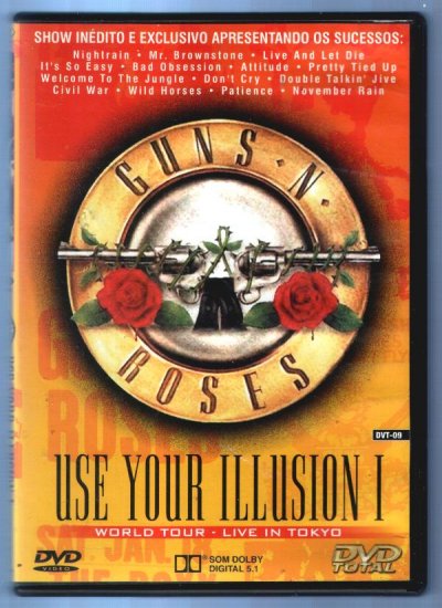 Guns N' Roses USE YOUR ILLUSION I: WORLD TOUR LIVE IN TOKYO --> Import DVD