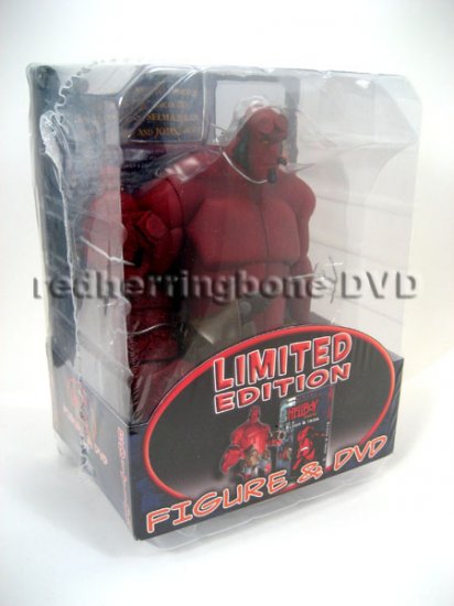 Hellboy Blood & Iron DVD with Hellboy Action Figure (Best Buy Exclusive) NEW