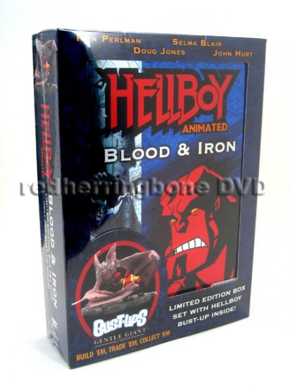 Hellboy Blood & Iron DVD with Bust-Ups (Circuit City Exclusive) NEW