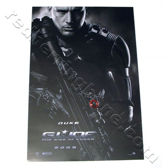 G.I. Joe: The Rise of Cobra (2009) Promo Movie Teaser Poster (Channing Tatum, Dennis Quaid) NEW