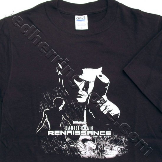 Renaissance Movie Promo T-Shirt (Black, Size SMALL) NEW