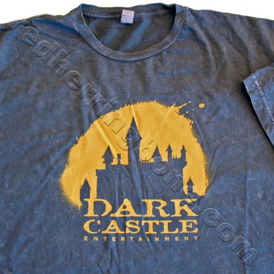Dark Castle Entertainment Promo T-Shirt (Grey, Size 2X-LARGE) NEW