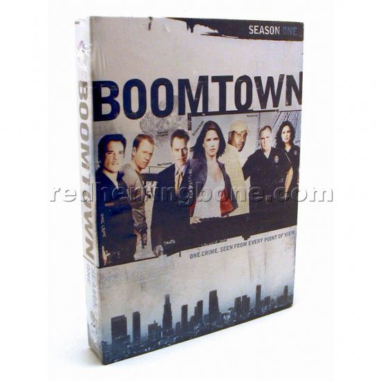 Boomtown Season One (1 First 1st) 5-Disc DVD (Donnie Wahlberg, Neal McDonough) NEW