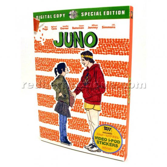Juno 2-Disc Special Edition DVD w/ Video iPod Stickers (Best Buy Exclusive) RARE NEW