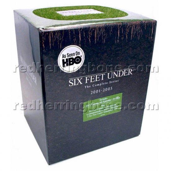 Six Feet Under: The Complete Series DVD Gift Set RARE - All 5 Seasons + Book, Soundtracks HBO NEW
