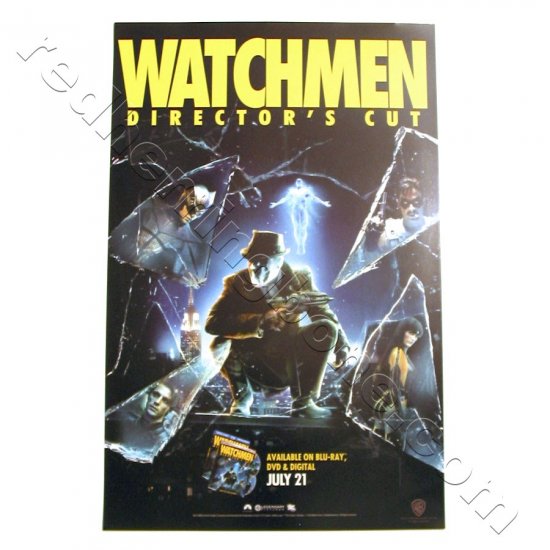 Watchmen (2009) Promo Movie Poster for Director's Cut DVD release 11"x17" NEW