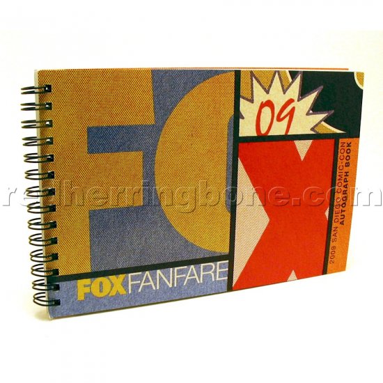 FOX Fanfare 2009 San Diego Comic-Con Autograph Book (Movie & TV Show postcards) NEW